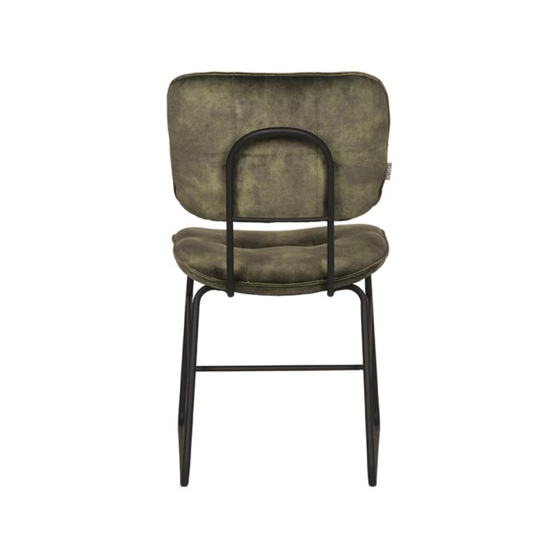 LABEL51 Eetkamerstoel Dez - Hunter - Velours