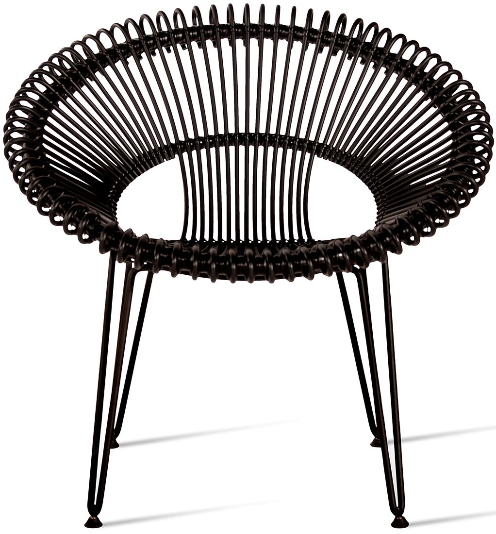 Vincent Sheppard Roy Lazy Chair - Zwart