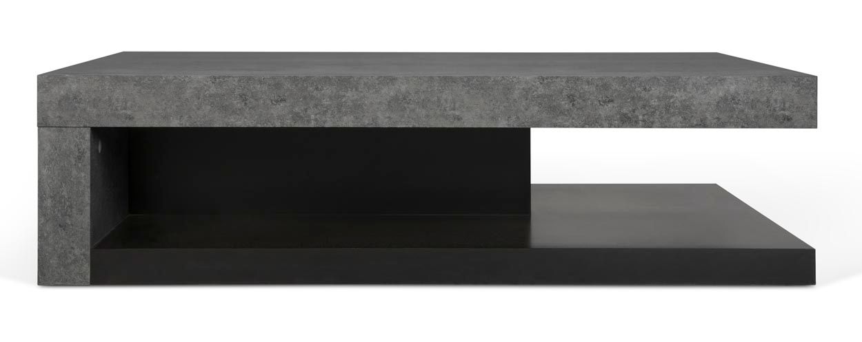 TemaHome Detroit Salontafel - L110 X B65 X H29 Cm - Concrete