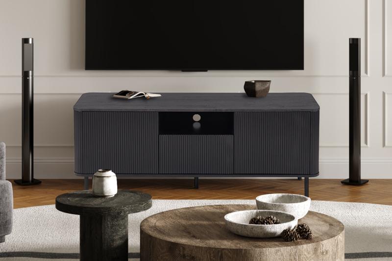 TV meubel 'Lagos' 140 cm Decor Donkerbruin (1c)