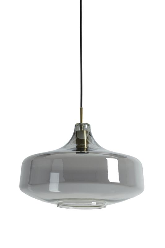 Hanglamp Solna - Smoke Glas - Ø39,5cm