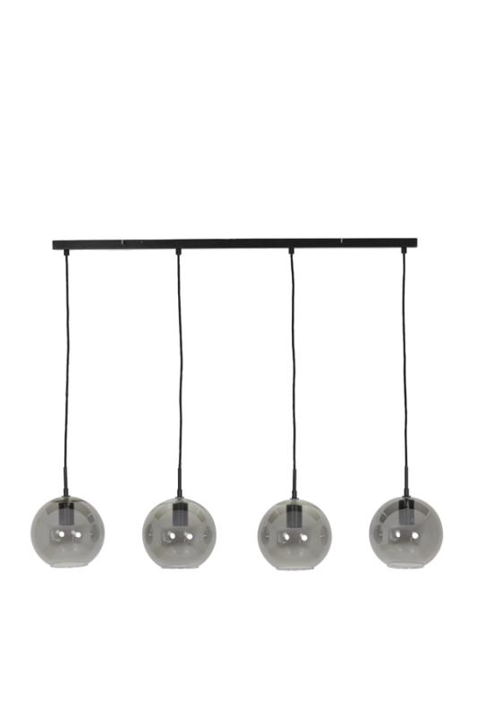 Hanglamp Subar - Smoke Glas - 114x20x120cm - 4L