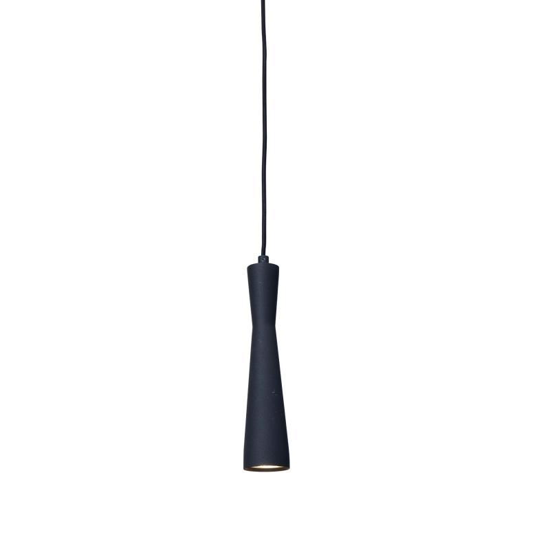 Hanglamp Bordeaux - Zwart - 6x6x26cm