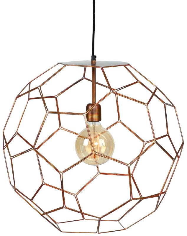 Hanglamp Marrakesh - Koper - Ø55cm