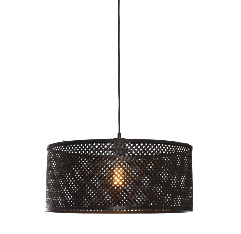 Hanglamp Java - Bamboe Zwart - Ø50cm