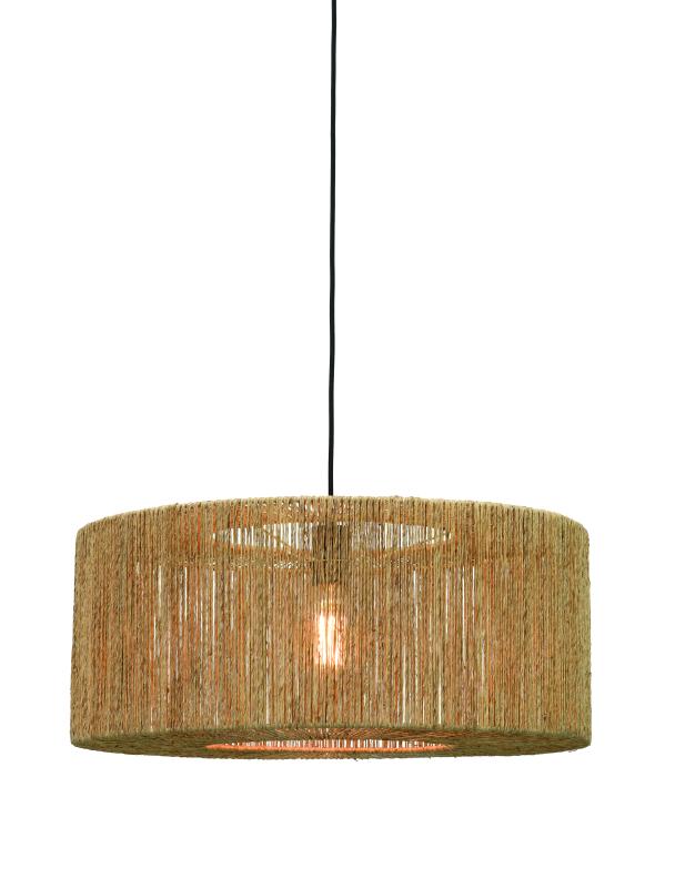 Hanglamp Iguazu - Jute - Recht - Ø60cm