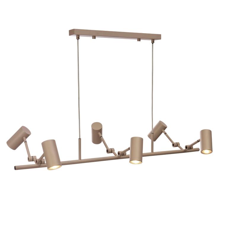 Hanglamp Montreux - Grijs - 100x47.5x15.5cm