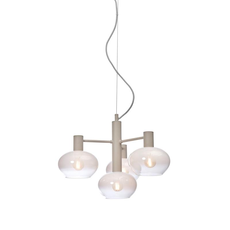 Hanglamp Bologna - Wit - 43x43x34cm