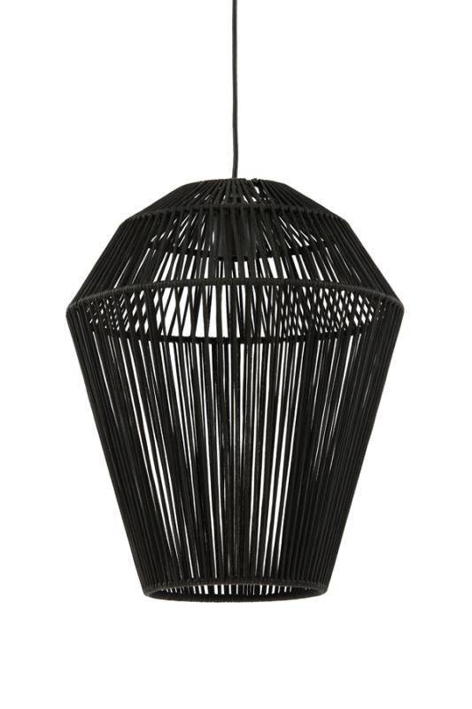 Hanglamp Deya - Zwart - Ø38cm