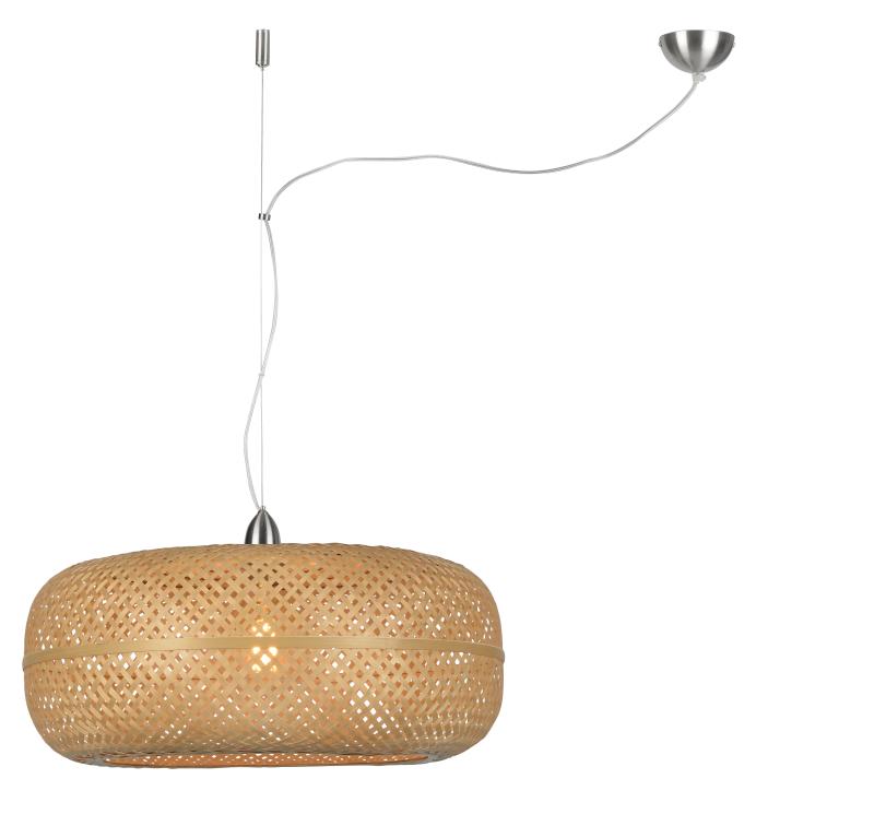 Hanglamp Palawan - Bamboe - Recht - Ø60cm