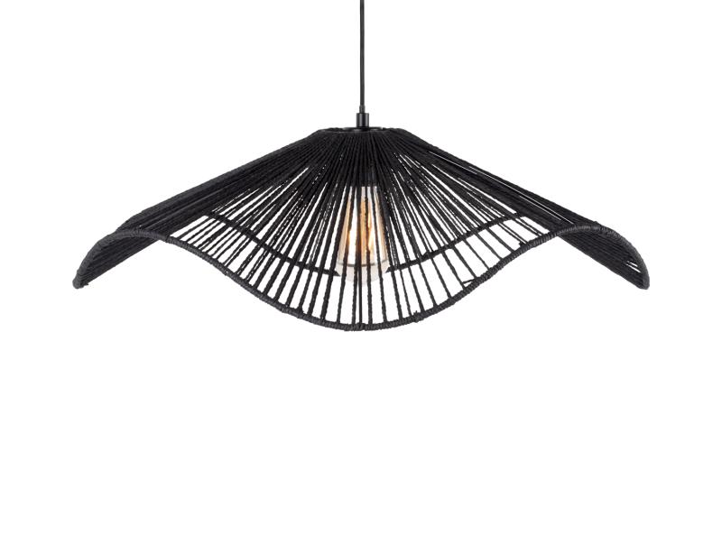 Hanglamp Sombra - Zwart - 62x62x19cm