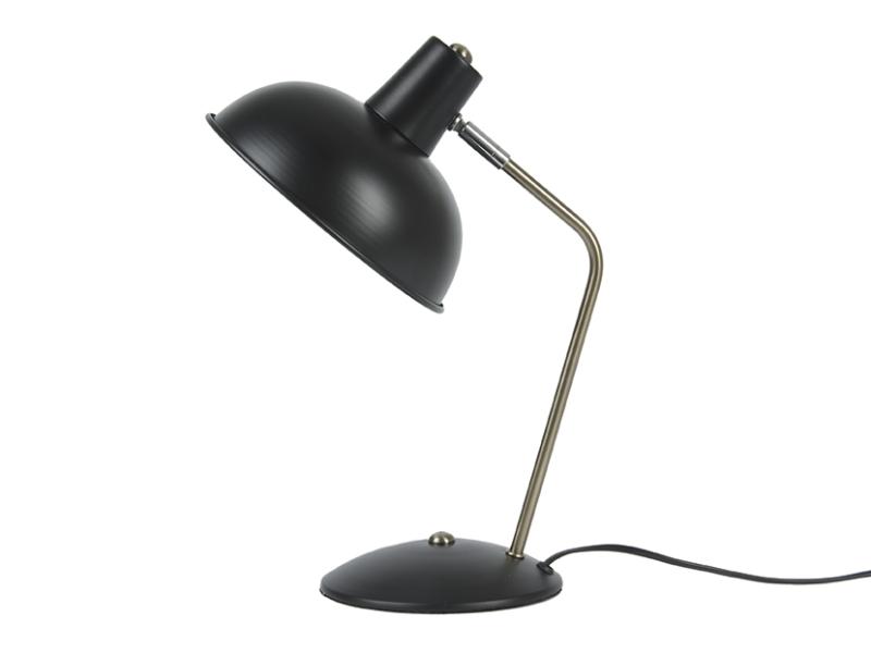 Table lamp Hood iron matt black