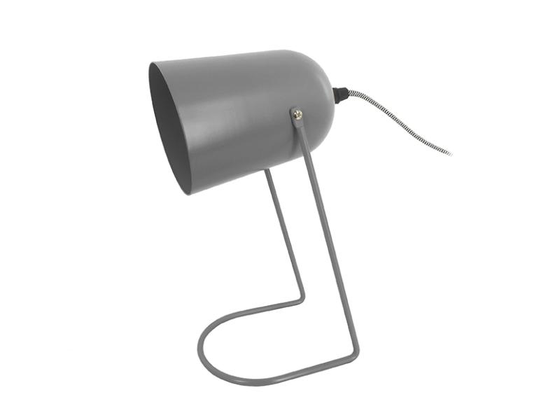 Table lamp Enchant iron matt mouse grey