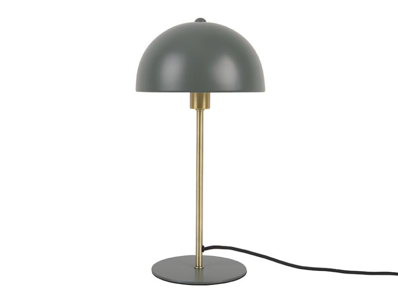 Table lamp Bonnet metal jungle green