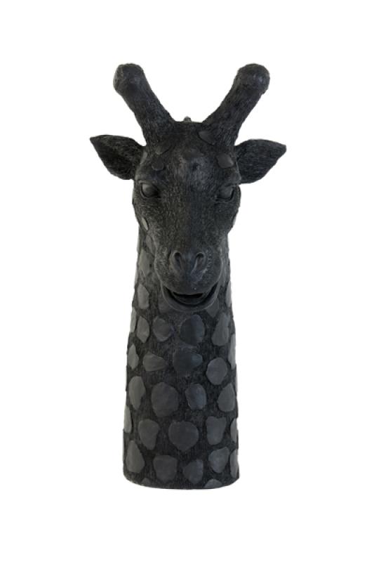 Tafellamp Giraffe - Zwart - 33x25x54cm