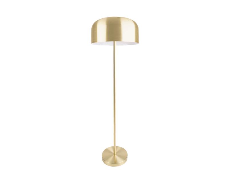 Vloerlamp Capa - Metaal Mat Geborsteld goud - Ø42x150cm